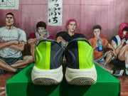 Nike Basketball Sneakers in Gray and Volt Green