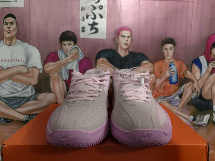 Nike Basketball Sneakers Grey Pink