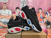 Nike Basketball Sneakers Black White Red and Blue