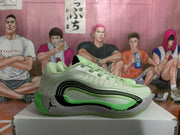 Jordan Basketball Sneakers White Green