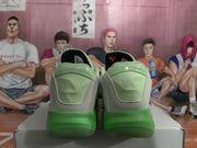 Jordan Basketball Sneakers Green and White