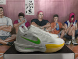 Nike ZoomX White Yellow Basketball Sneakers