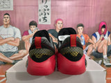 Curry Basketball Sneakers Black Red Snake Year Design