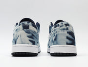Jordan CZ8455-100 Washed Denim Low-Top Sneakers
