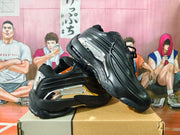 Black and Silver Basketball Sneakers