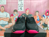 Jordan Black Grey Red Basketball Sneakers