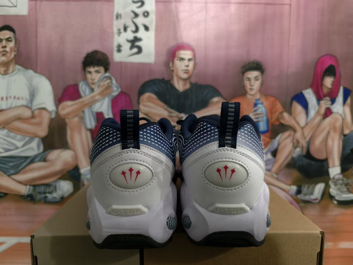 Nike White Blue Gray Sneakers