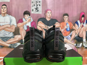 Nike Black and Green Layered Sneakers
