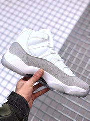 Jordan Air Jordan 11 WMNS White Glitter Sneakers