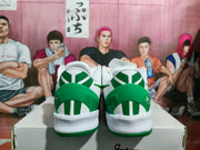 Nike Basketball Sneakers White and Green