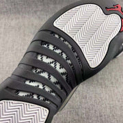 Jordan Air Jordan 12 Reverse Taxi Sneakers White Black