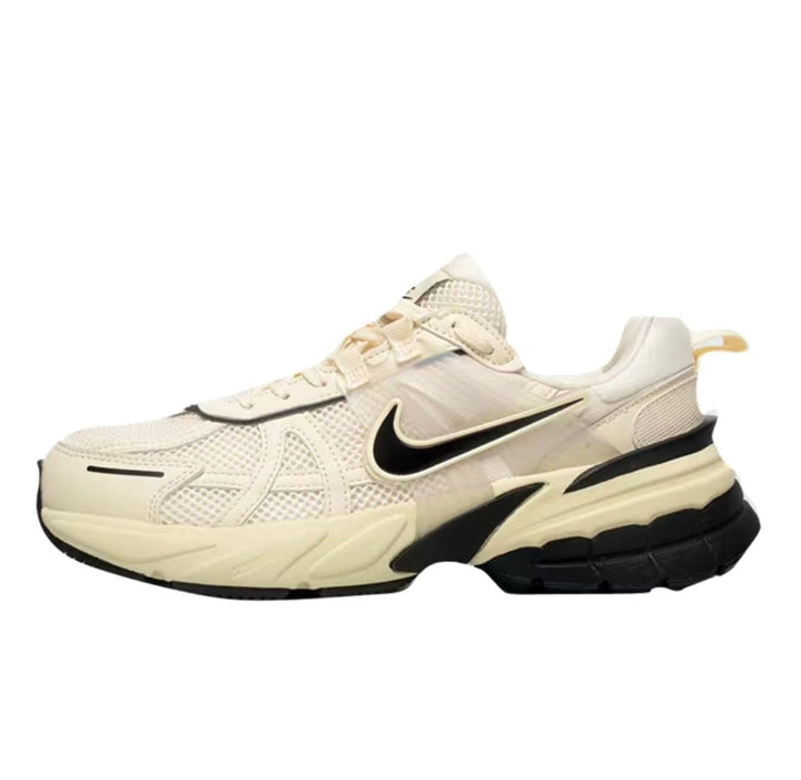 Nike Cream and Black Sneakers