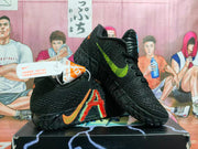 Nike LeBron 12 Black and Orange Basketball Shoes