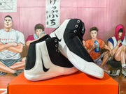 Nike Wrestling Shoes Black and White High-Top