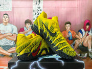 Nike LeBron 12 Basketball Shoes Yellow Black