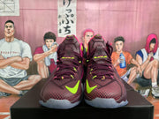 Nike Basketball Sneakers Maroon High-Top