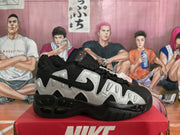 Nike Air More Uptempo Sneakers Black Silver