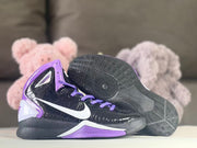Nike Hyperdunk 2010 Kids Basketball Shoes, Black and Purple