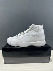 Jordan Air Jordan 11 Retro White High-Top Sneakers