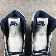 Air Jordan 1 Co.JP High Sneakers White Navy Silver DC1788-100