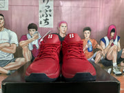 Nike Basketball Sneakers Red and White