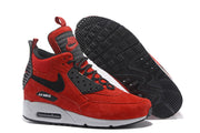 Nike Air Max 90 SneakerBoot High-Top Red Black
