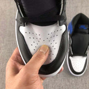 Air Jordan 1 Retro Fragment High Sneakers Black White Blue