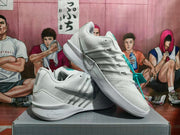 Nike Basketball Shoes in White and Silver