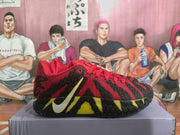 Nike Basketball Sneakers Red Yellow Black