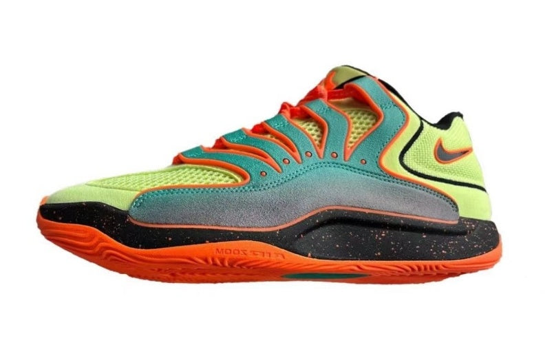 Nike Basketball Sneakers Yellow Green Orange