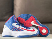 Nike HD2012 Basketball Sneakers White Blue Red