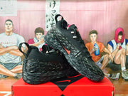 Nike Basketball Shoes Black with Speckled Sculpted Sole