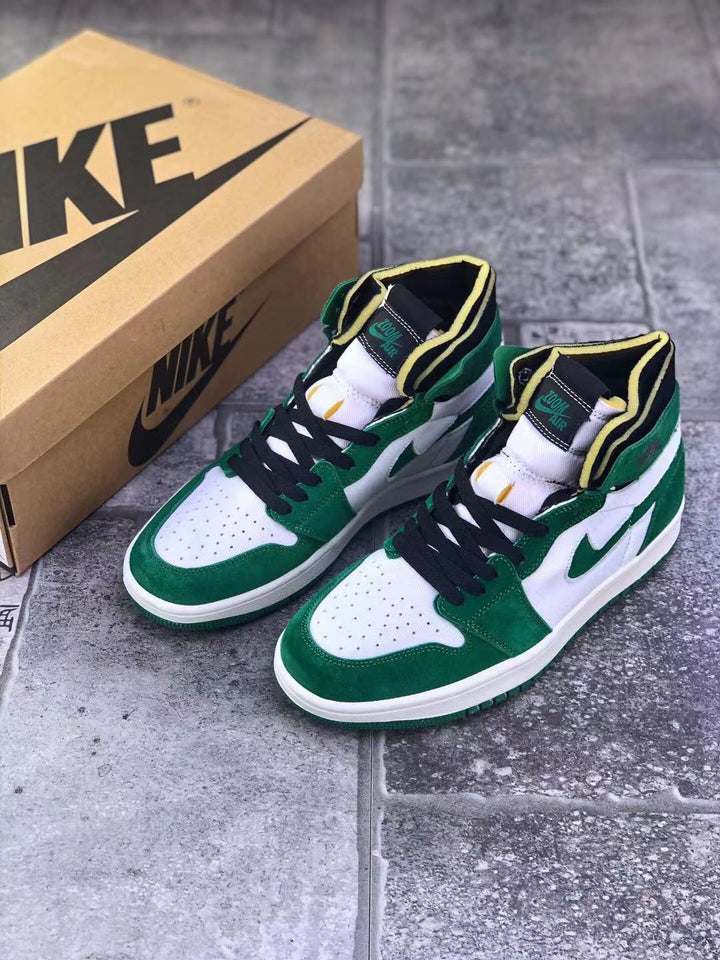 Jordan Air Jordan 1 Zoom CMFT Green White Sneakers CT0978-300