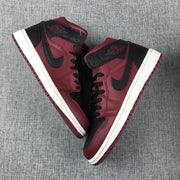 Jordan Air Jordan 1 Mid Sneakers Burgundy Black White