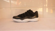 Jordan Air Jordan 11 Low Barons Black Metallic Sneakers