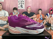 PUMA Purple Basketball Sneakers