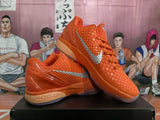 Nike Zoom Basketball Sneakers in Orange