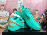Nike Kobe 8 Basketball Shoes in Turquoise and Bronze