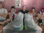 Jordan Basketball Sneakers Gray Blue Green