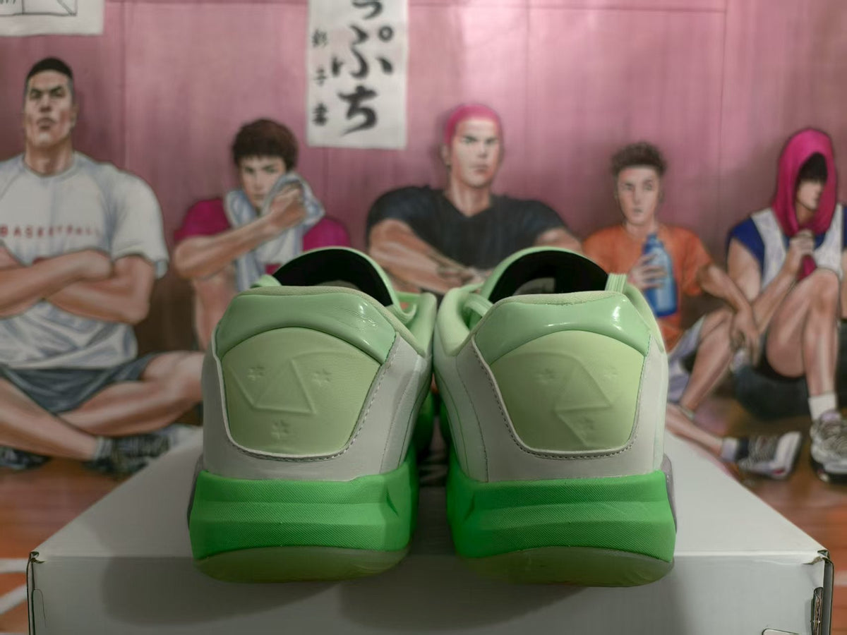 Jordan Green Basketball Sneakers