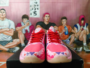 Nike Valentine’s Day Pink Heart Basketball Sneakers
