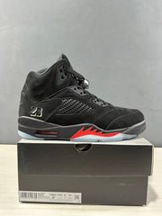 Jordan Air Jordan 5 Retro Black Red High-Top Sneakers