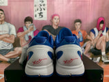 Nike Dodgers Blue White Basketball Sneakers