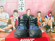 Nike Air Destrukt High-Top Sneakers in Black and Blue