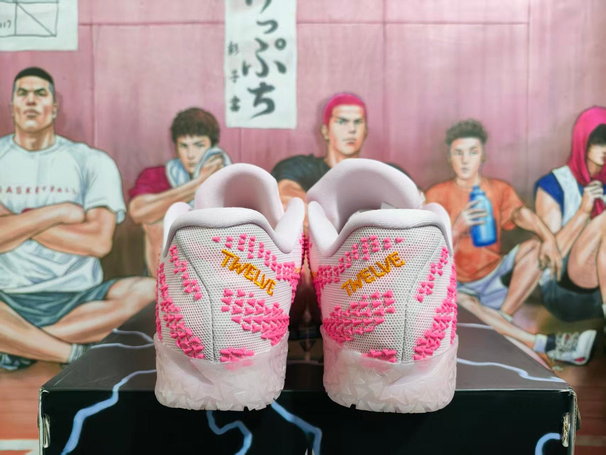 Nike Basketball Shoes Pink White Orange