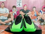 Adidas Basketball Shoes in Black and Neon Green