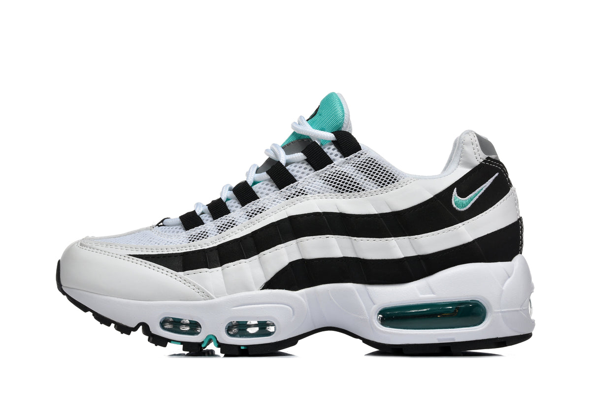 Nike Air Max 95 Black White Teal Sneakers