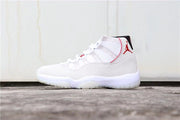 Jordan Air Jordan 11 Platinum Tint White Red Sneakers