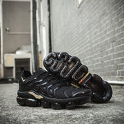 Nike Air Max Plus TN-11 Black and Gold Sneakers
