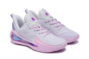 Nike KD 17 Basketball Shoes, Grey and Pink, Style 3027631-502